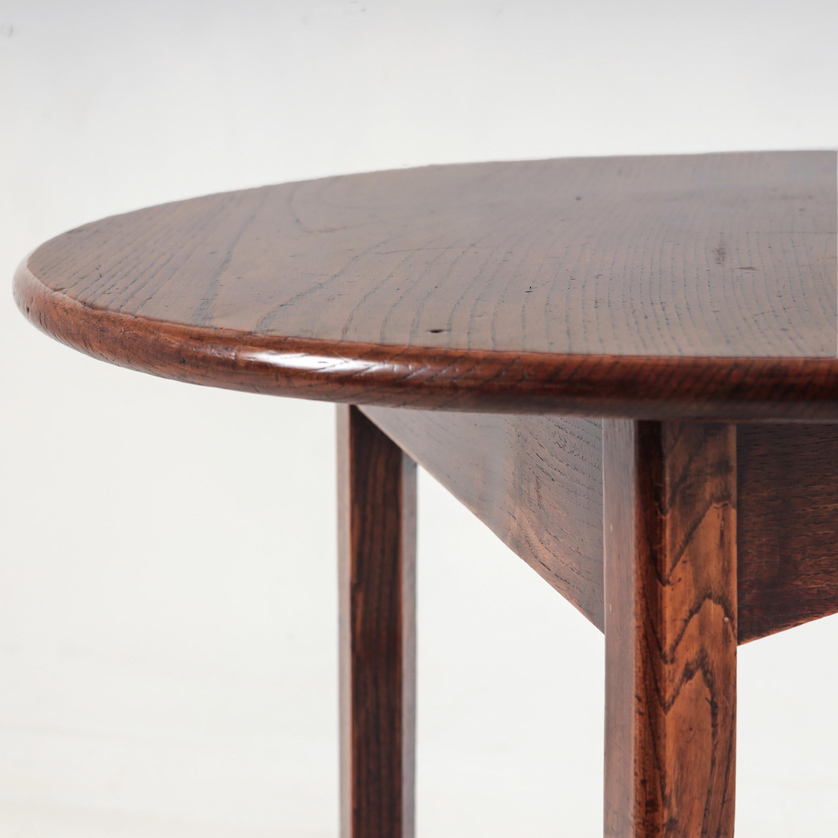 Orme Table de cricket en orme du 19e siècle (Angleterre) en vente