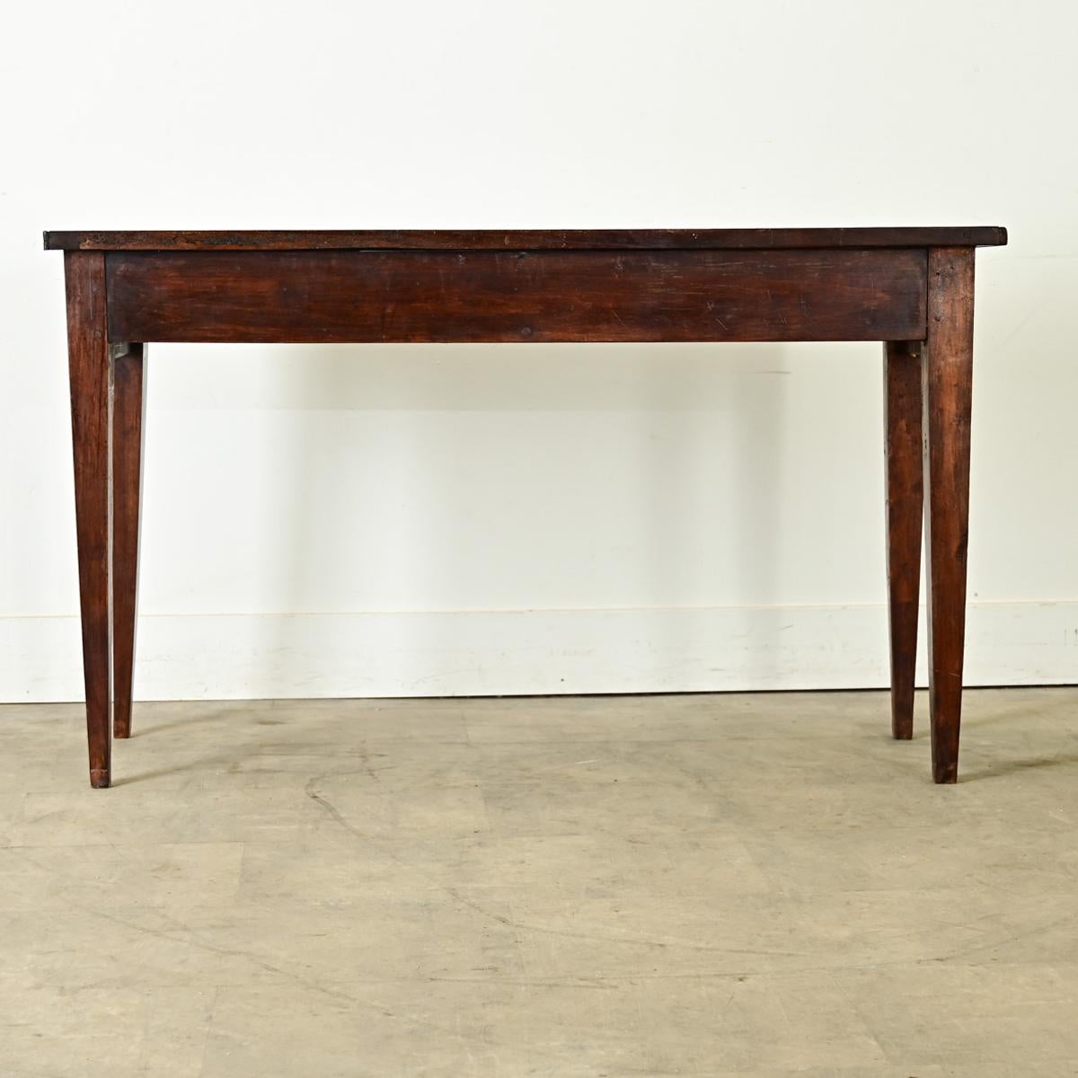 English 19th Century Solid Oak Server 7