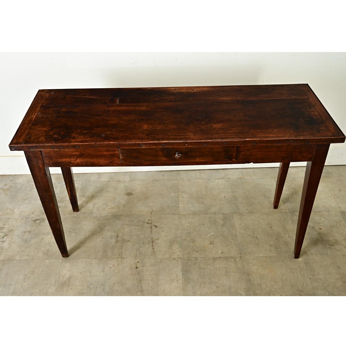 Primitive English 19th Century Solid Oak Server