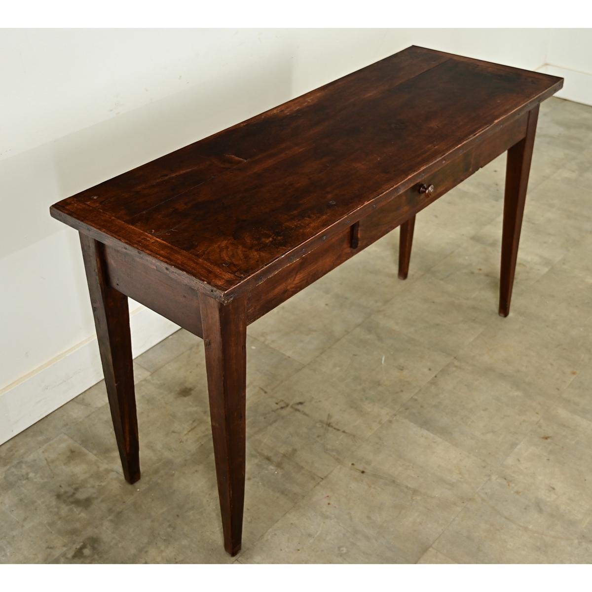 English 19th Century Solid Oak Server In Good Condition In Baton Rouge, LA