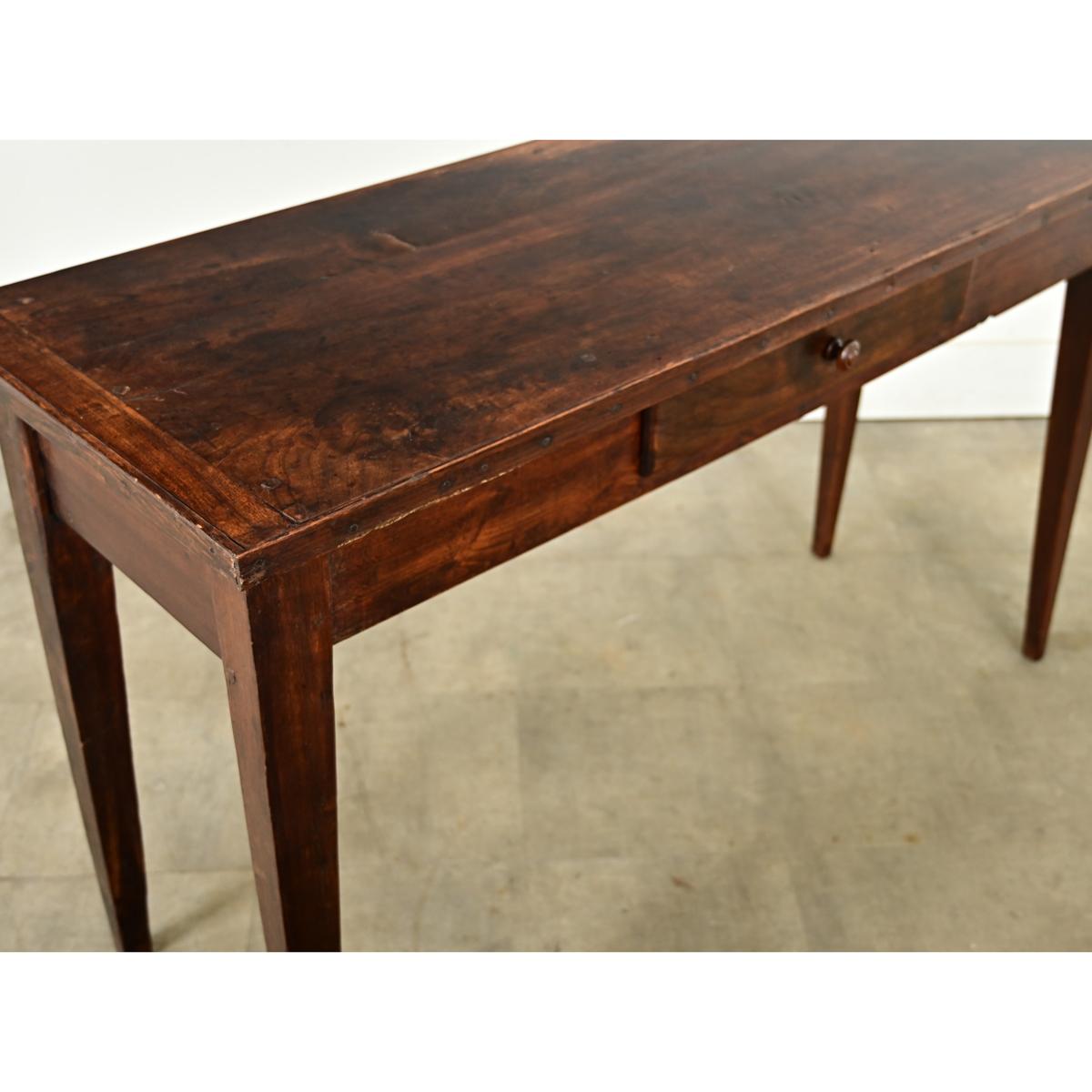 English 19th Century Solid Oak Server 4