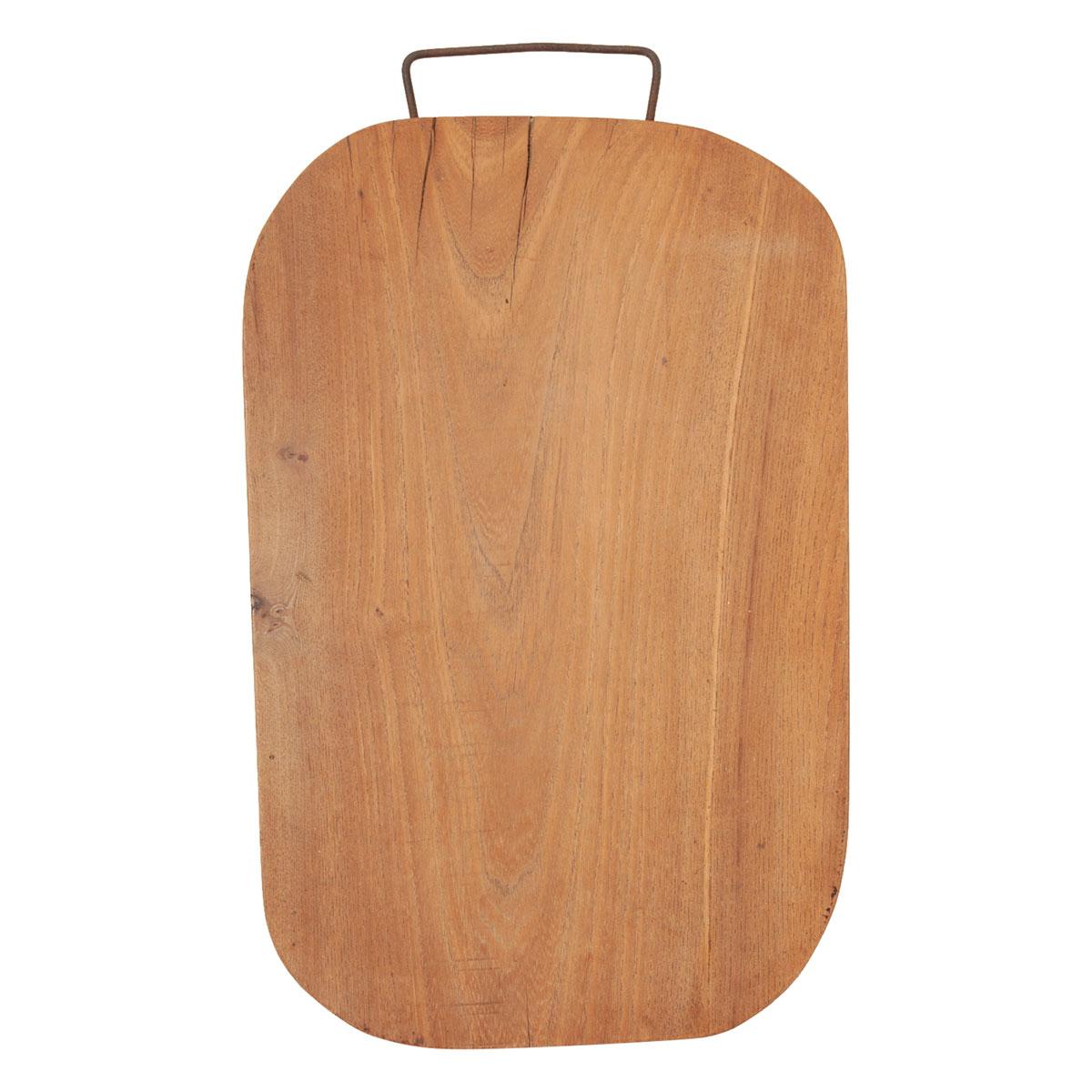English 19th Century Solid Wood Cutting Board For Sale