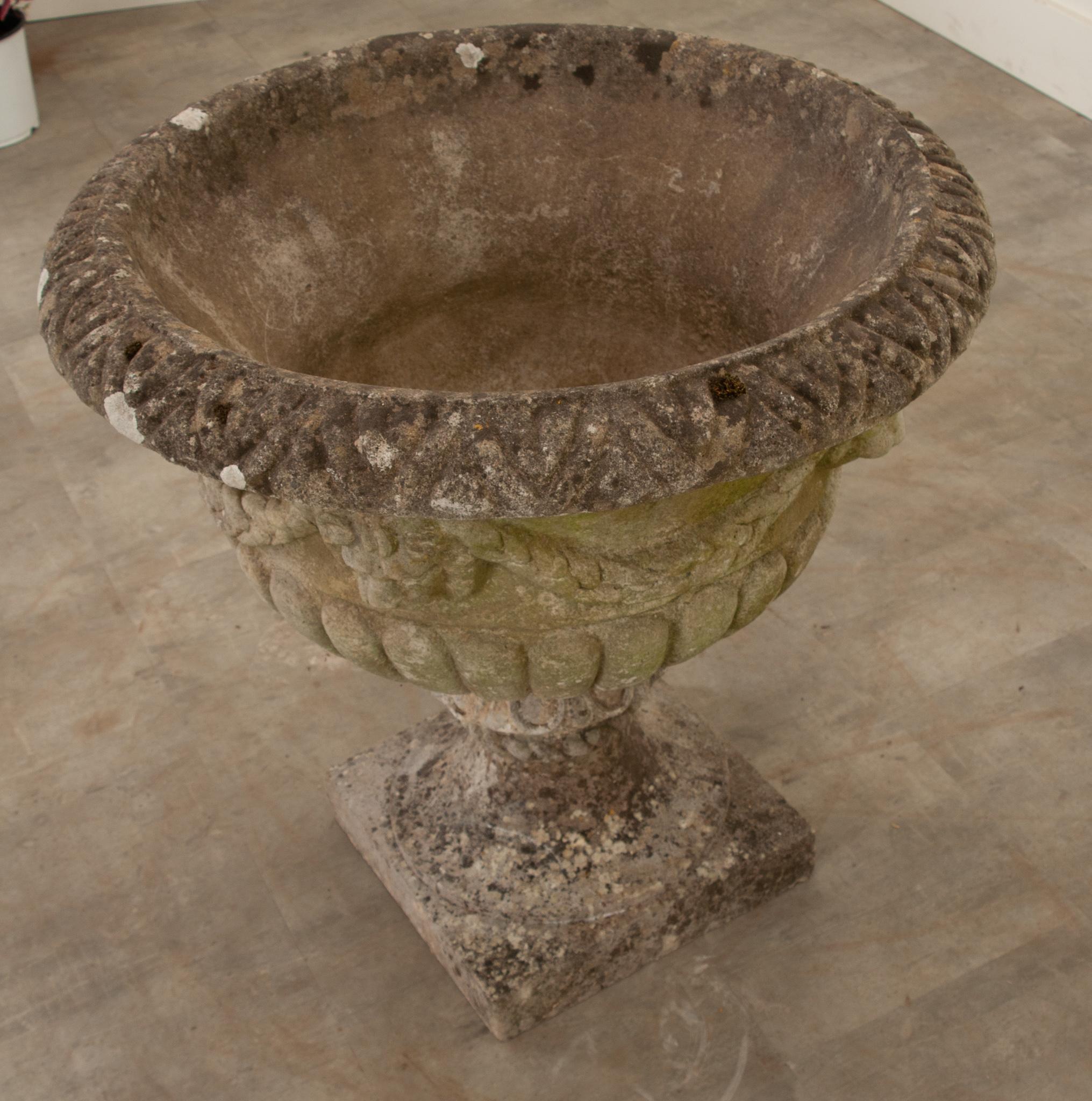 English 19th Century Stone Urn For Sale 5