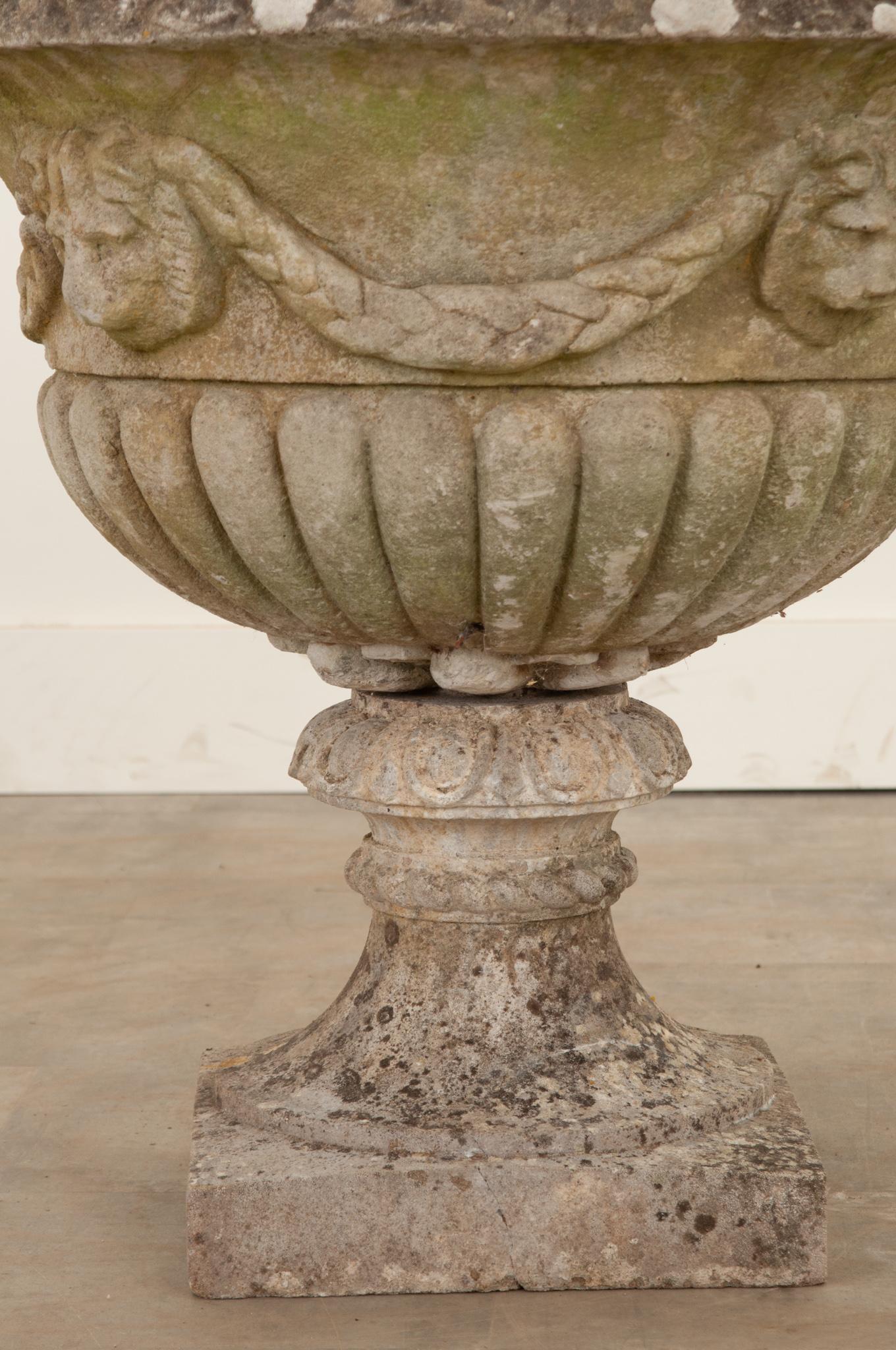 Other English 19th Century Stone Urn For Sale