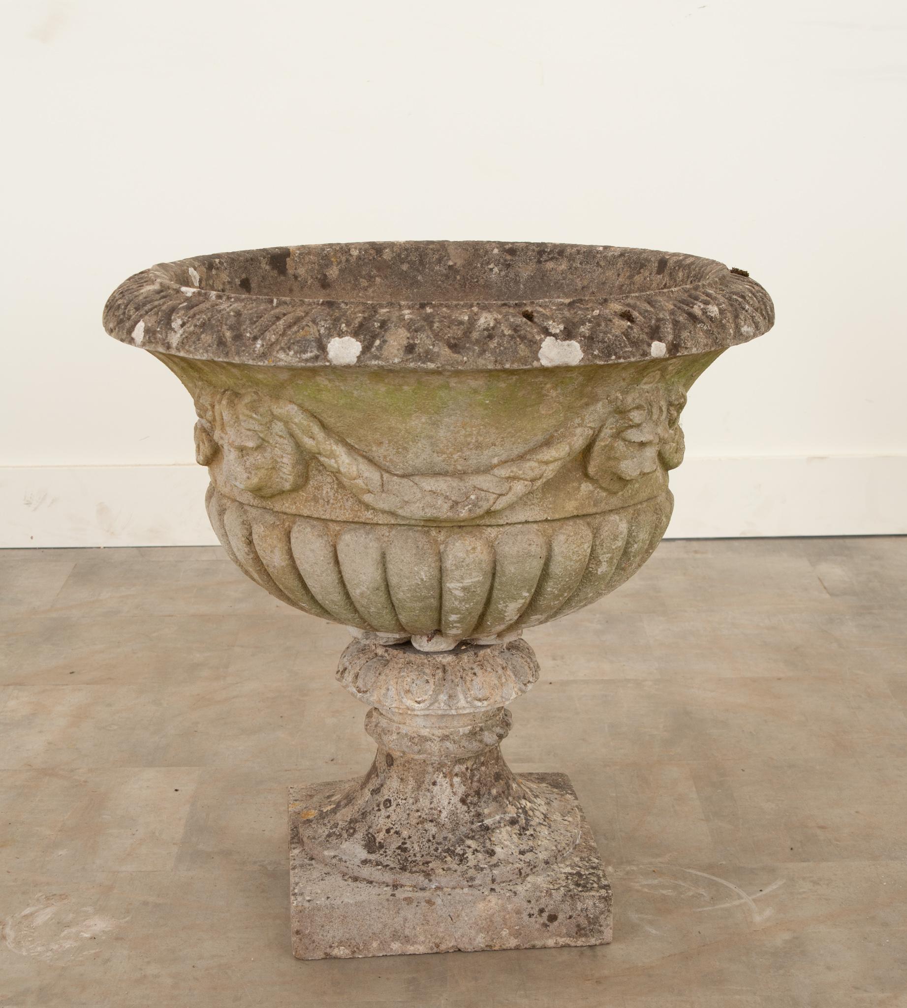 English 19th Century Stone Urn For Sale 2