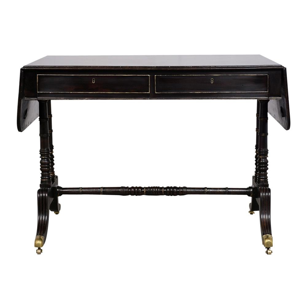 Regency 19th Century English Sofa Table