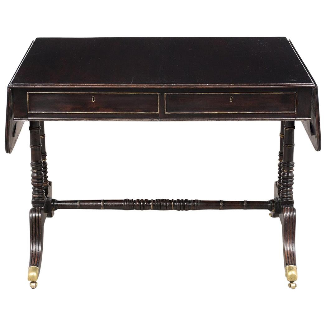 19th Century English Sofa Table