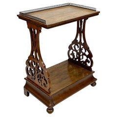 Antique English 19th Century tea table, ca 1880