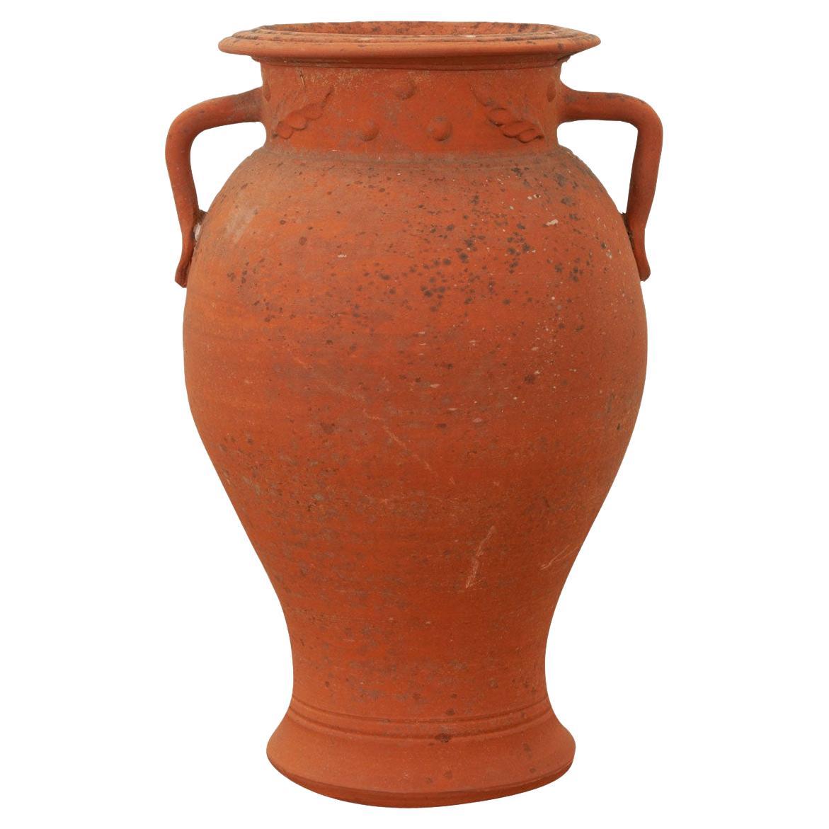 English 19th Century Terracotta Urn For Sale