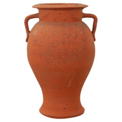 Antique English 19th Century Terracotta Urn