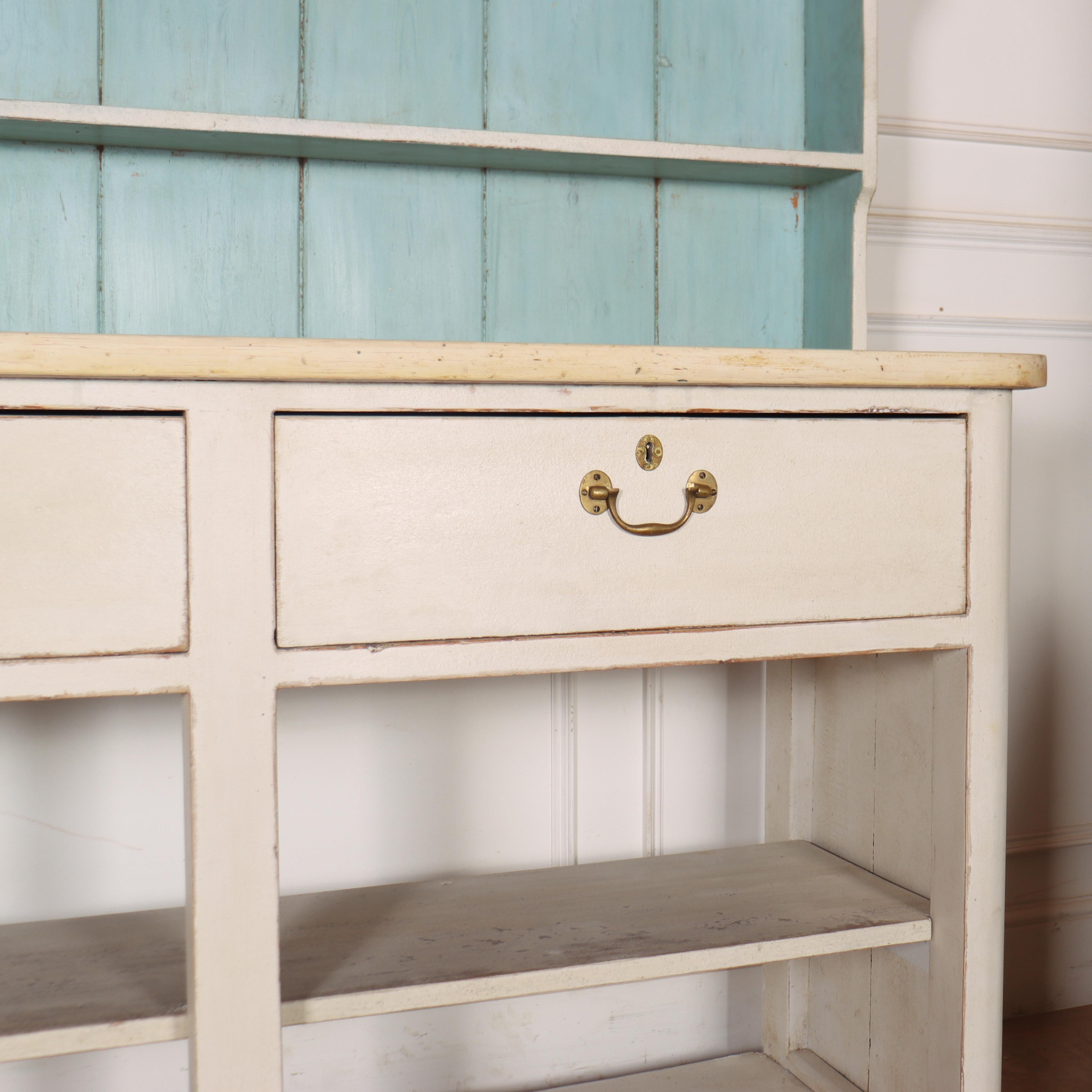 Pine English 19th Century West Country Dresser For Sale