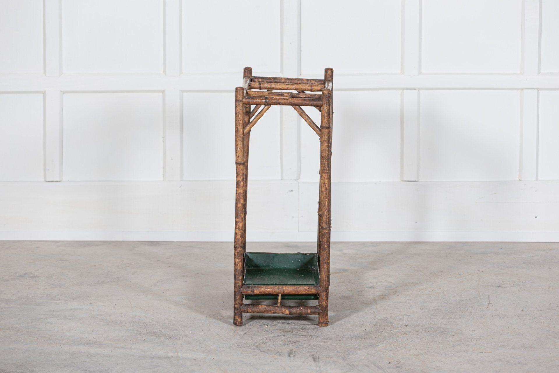 English 19th C Bamboo Stick Stand For Sale 2