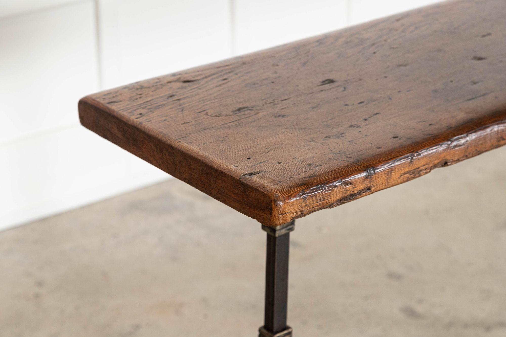 Table console en fonte anglaise du 19ème siècle en vente 6