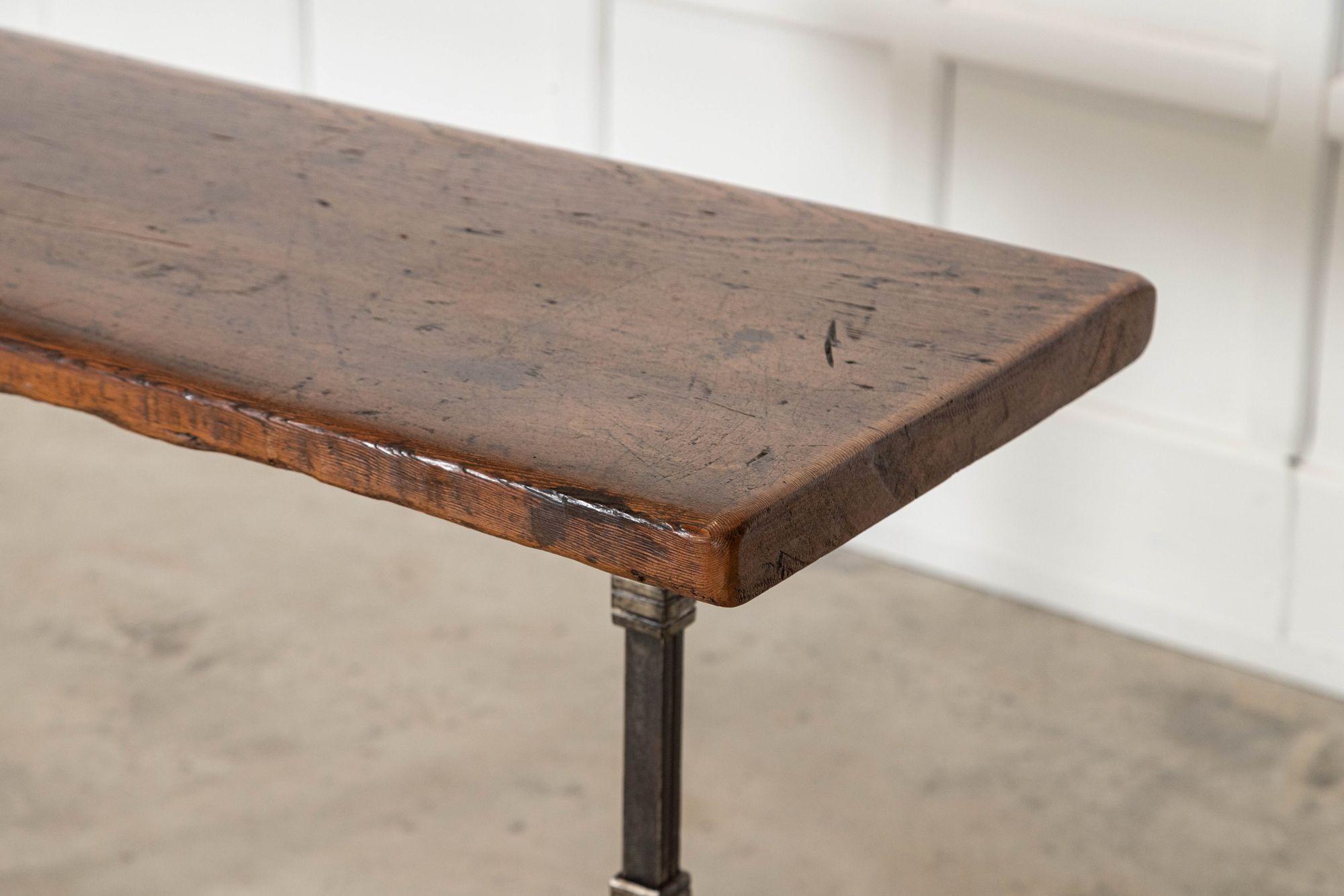 Table console en fonte anglaise du 19ème siècle en vente 4