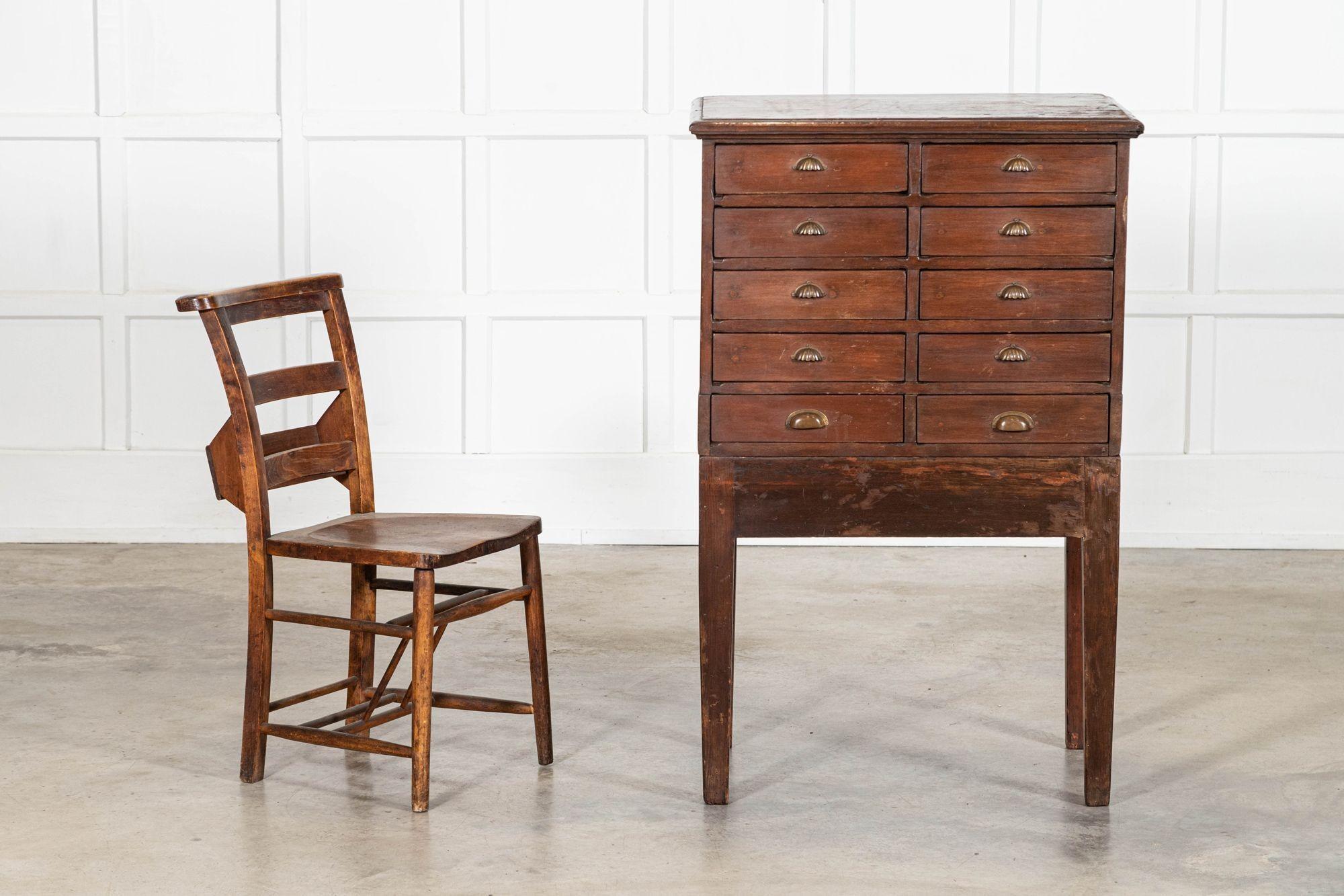 Pino Cassetti in pino inglese del XIX secolo in vendita