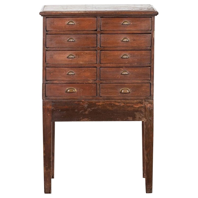 Cassetti in pino inglese del XIX secolo