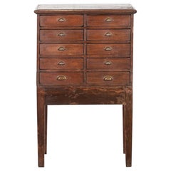 Cassetti in pino inglese del XIX secolo