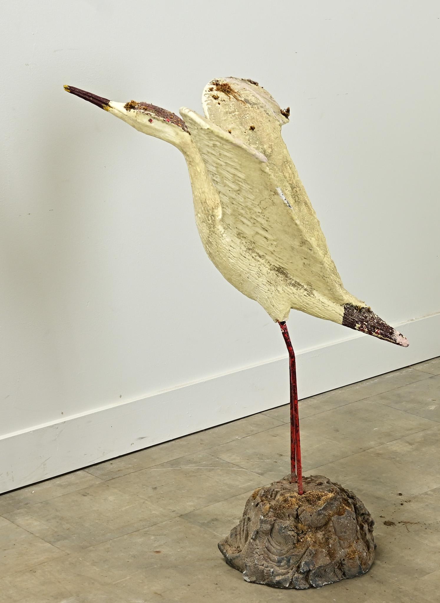 Other English 20th Century Egret Statue