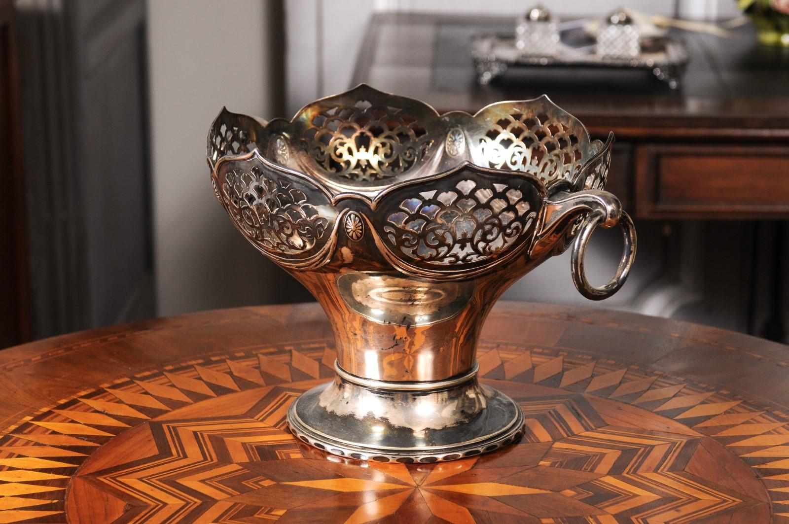 silver decorative bowl