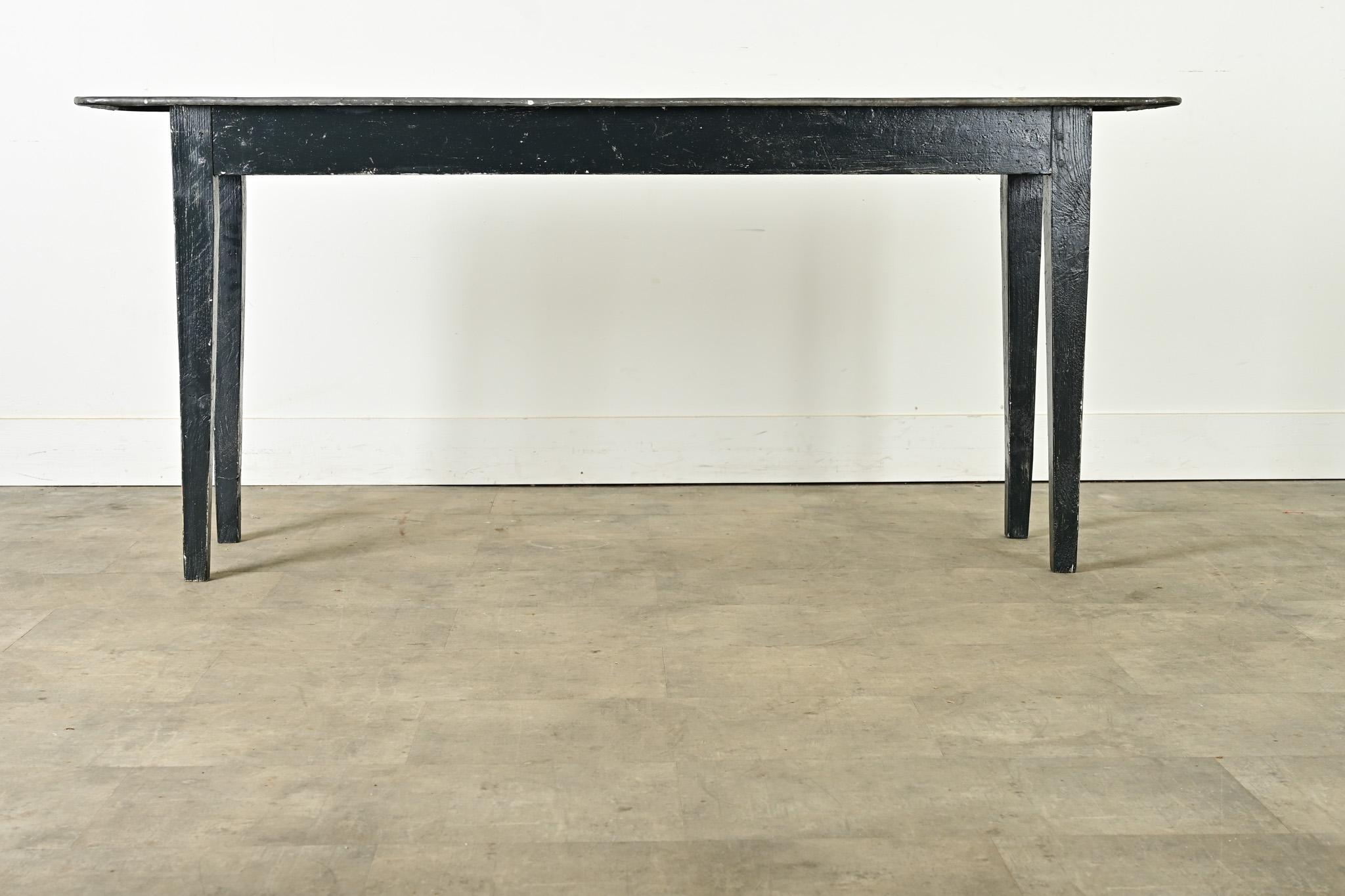Other English 20th Century Zinc Top Console Table