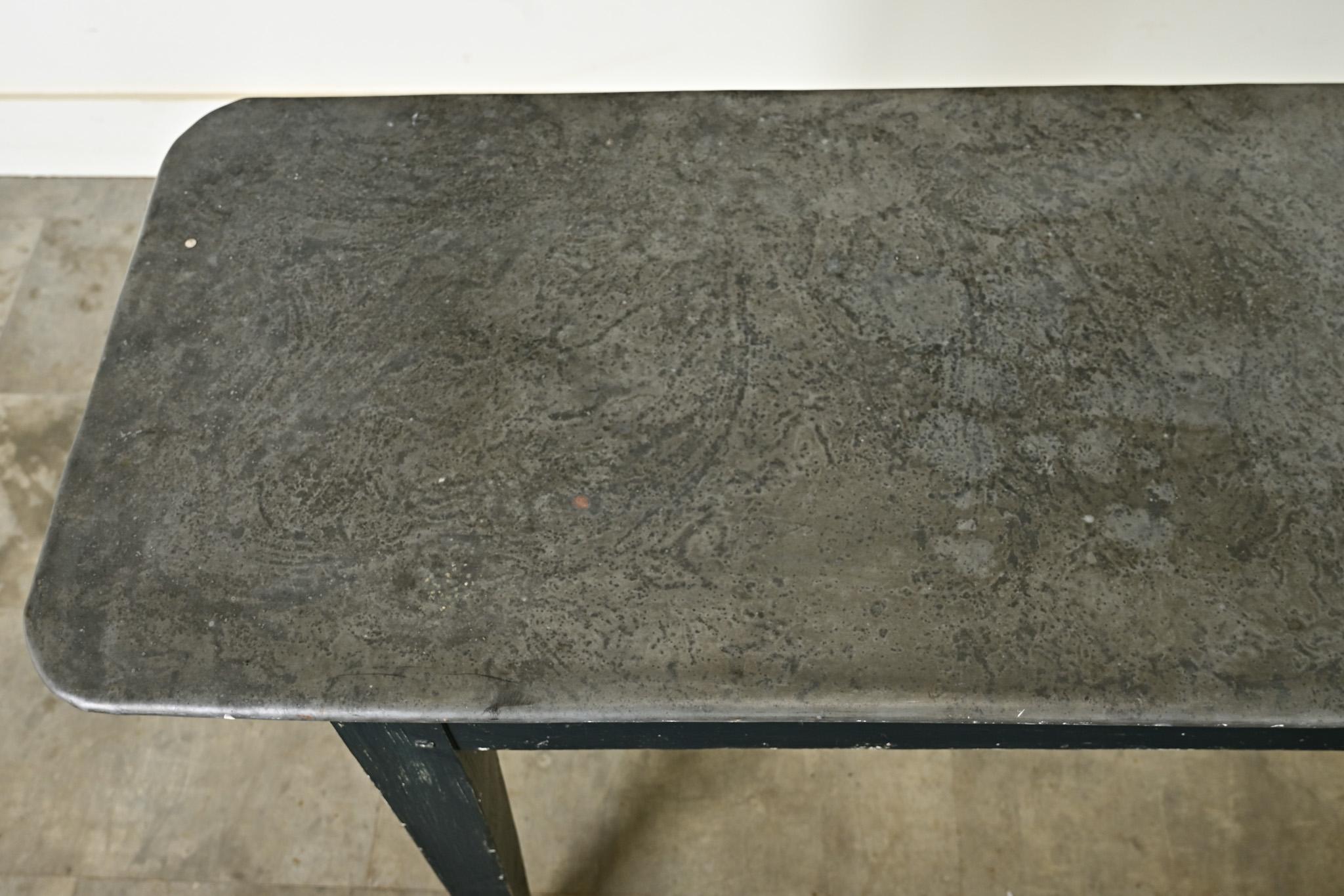Other English 20th Century Zinc Top Console Table