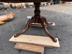 English 72" Round Table