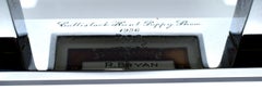 English 8-Day Chrome and Bakelite Desk Clock, Dated 1936