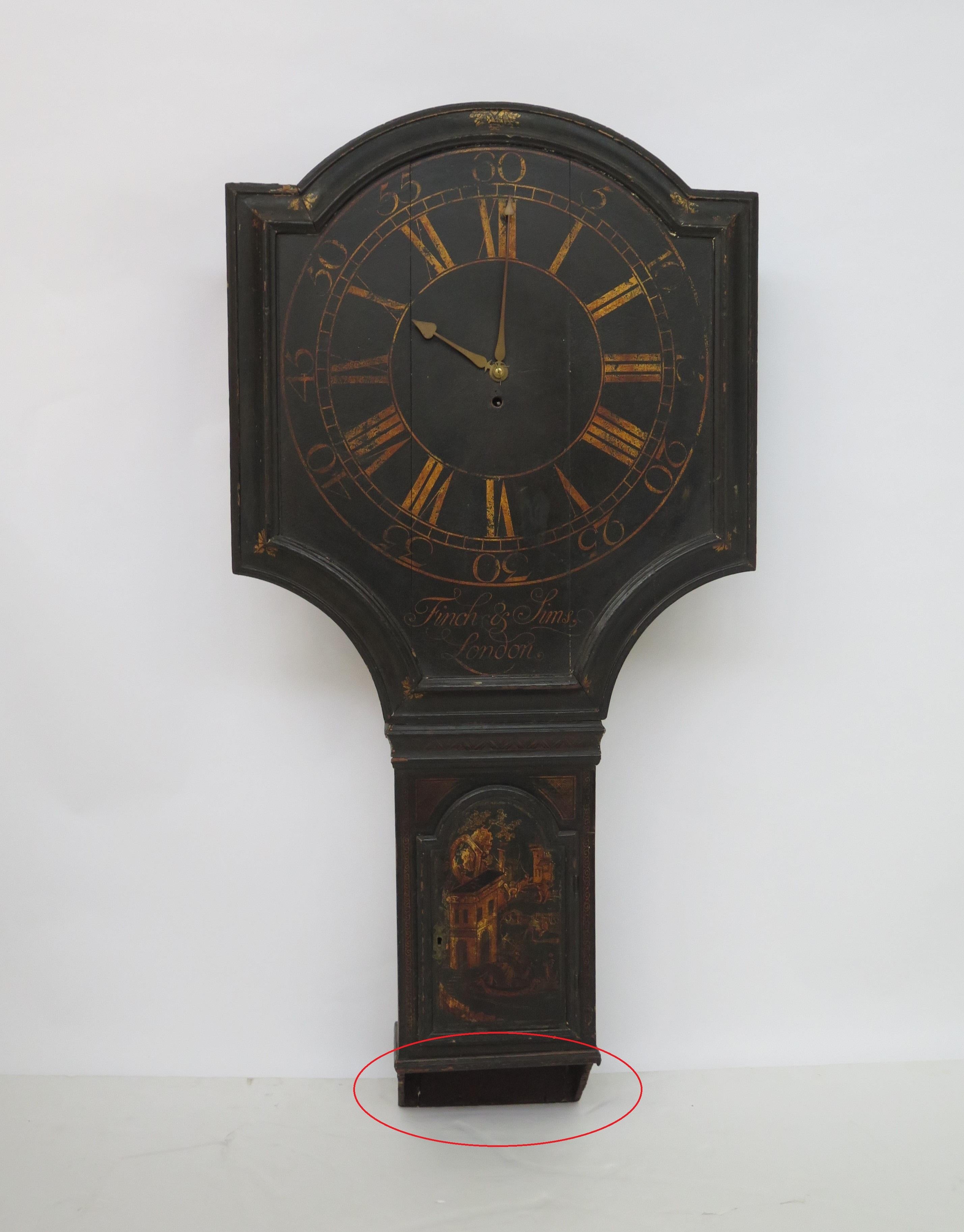 English Act of Parliament Wall Clock / Tavern Clock 9