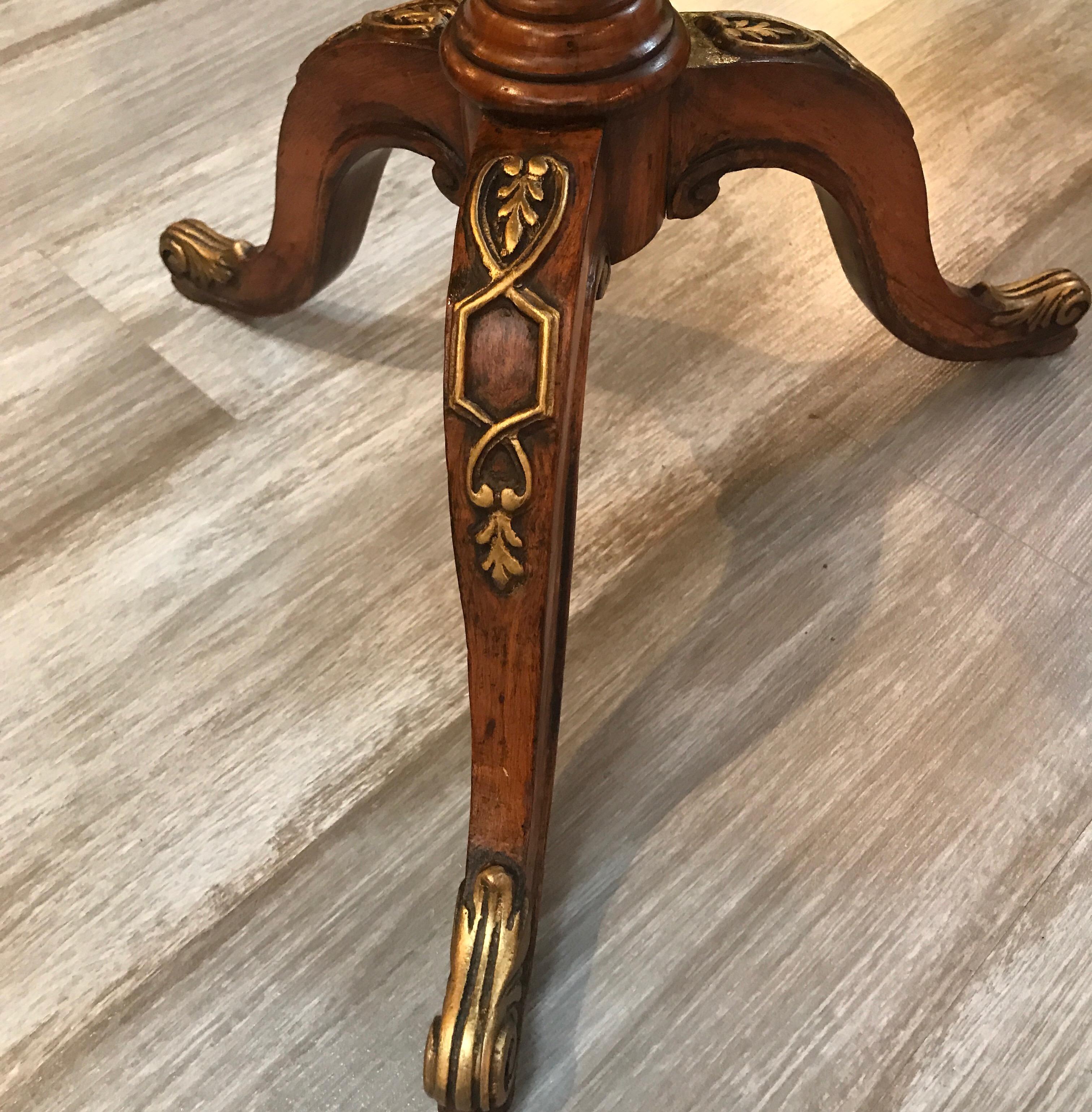 English Adam Style Carved Drinks Table 9