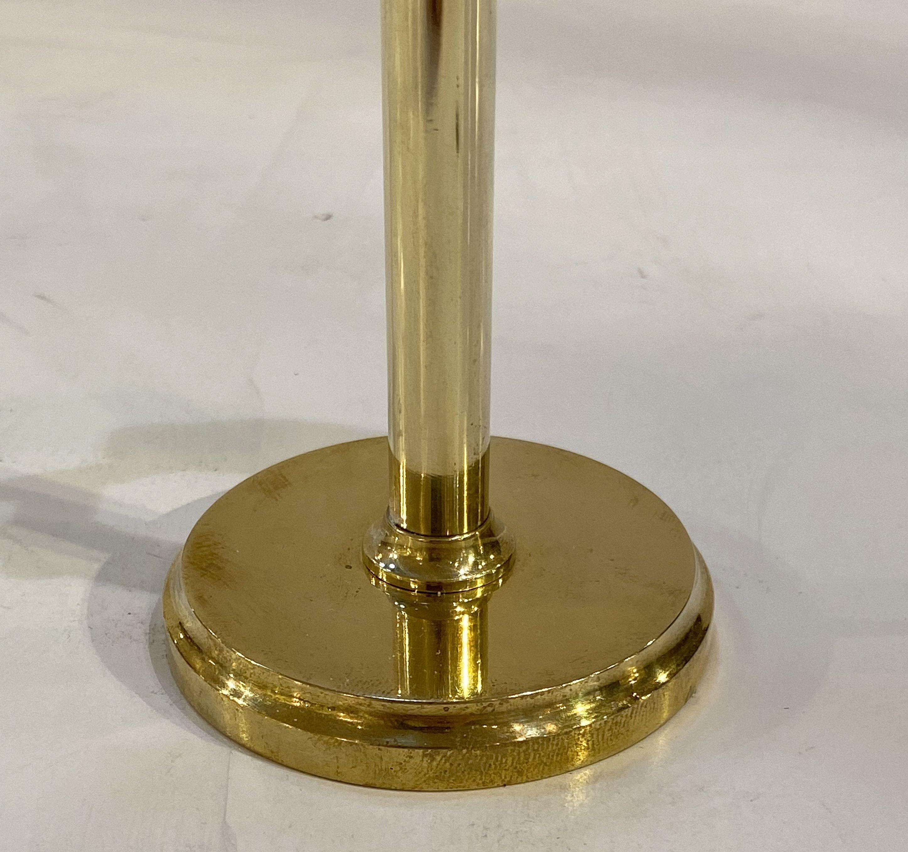 English Adjustable Standing Desk Magnifier of Brass 14