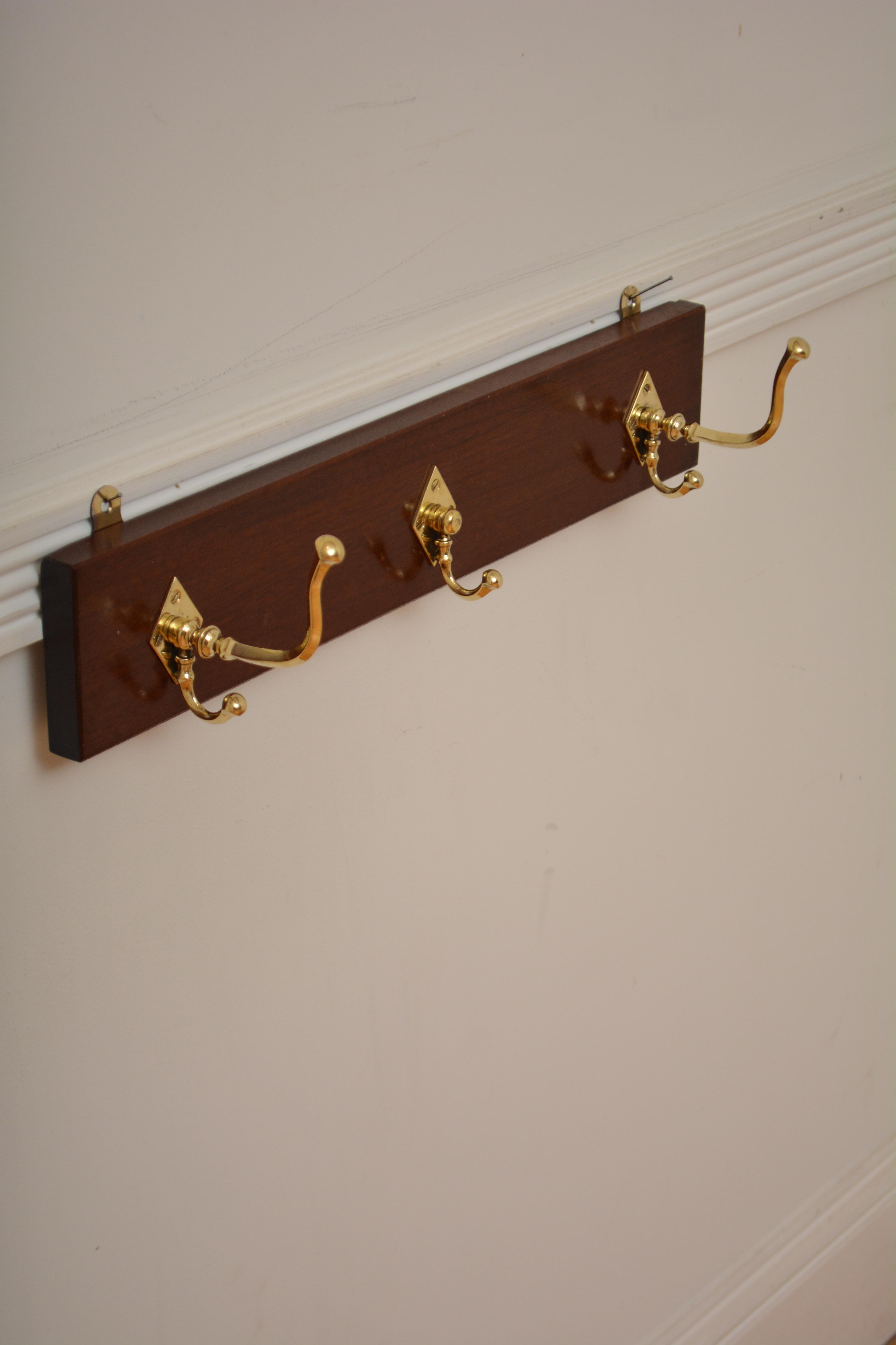 English Aesthetic Movement Coat Hooks Coat Rack Coat Hanger In Good Condition For Sale In High Peak, GB