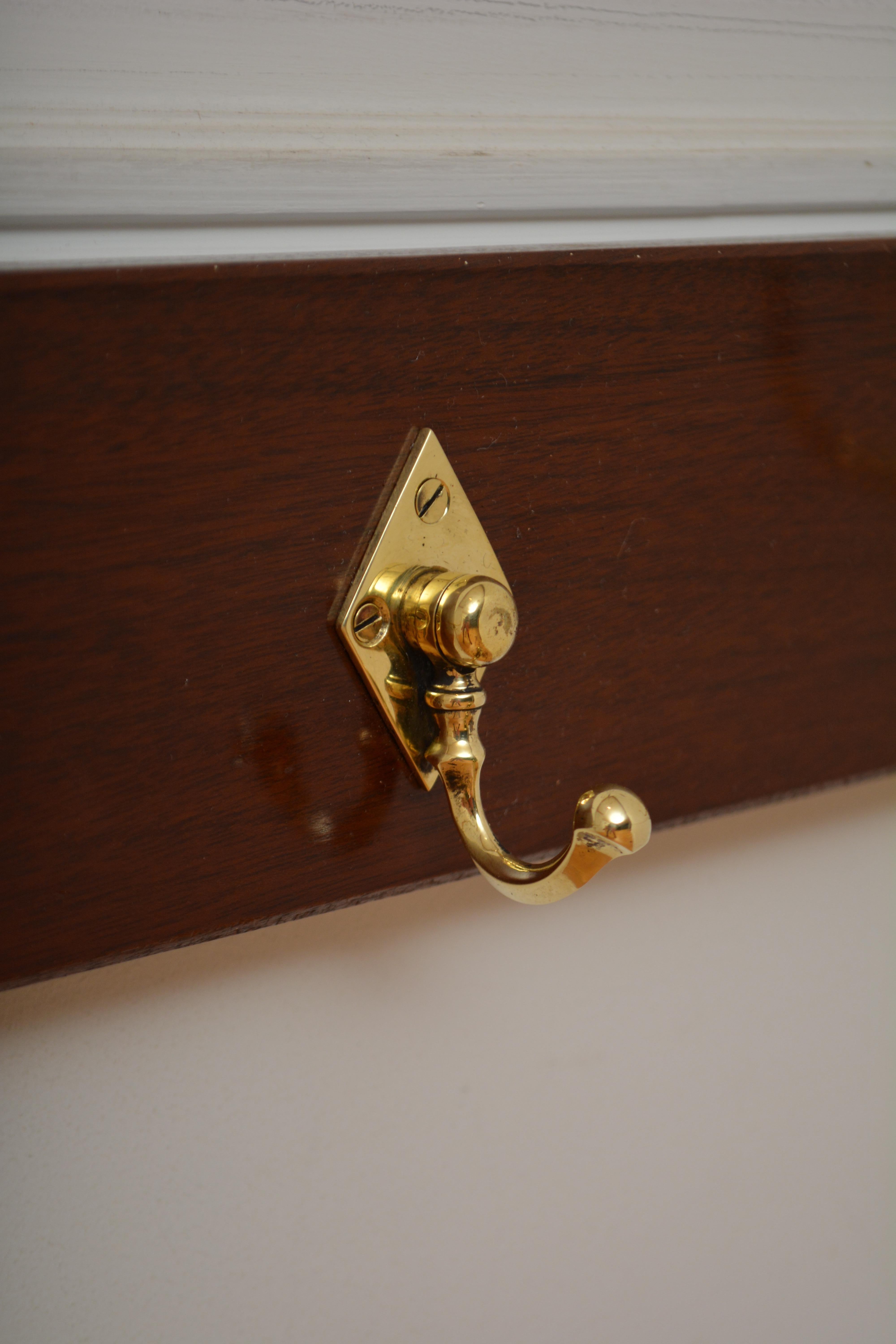 English Aesthetic Movement Coat Hooks Coat Rack Coat Hanger For Sale 1