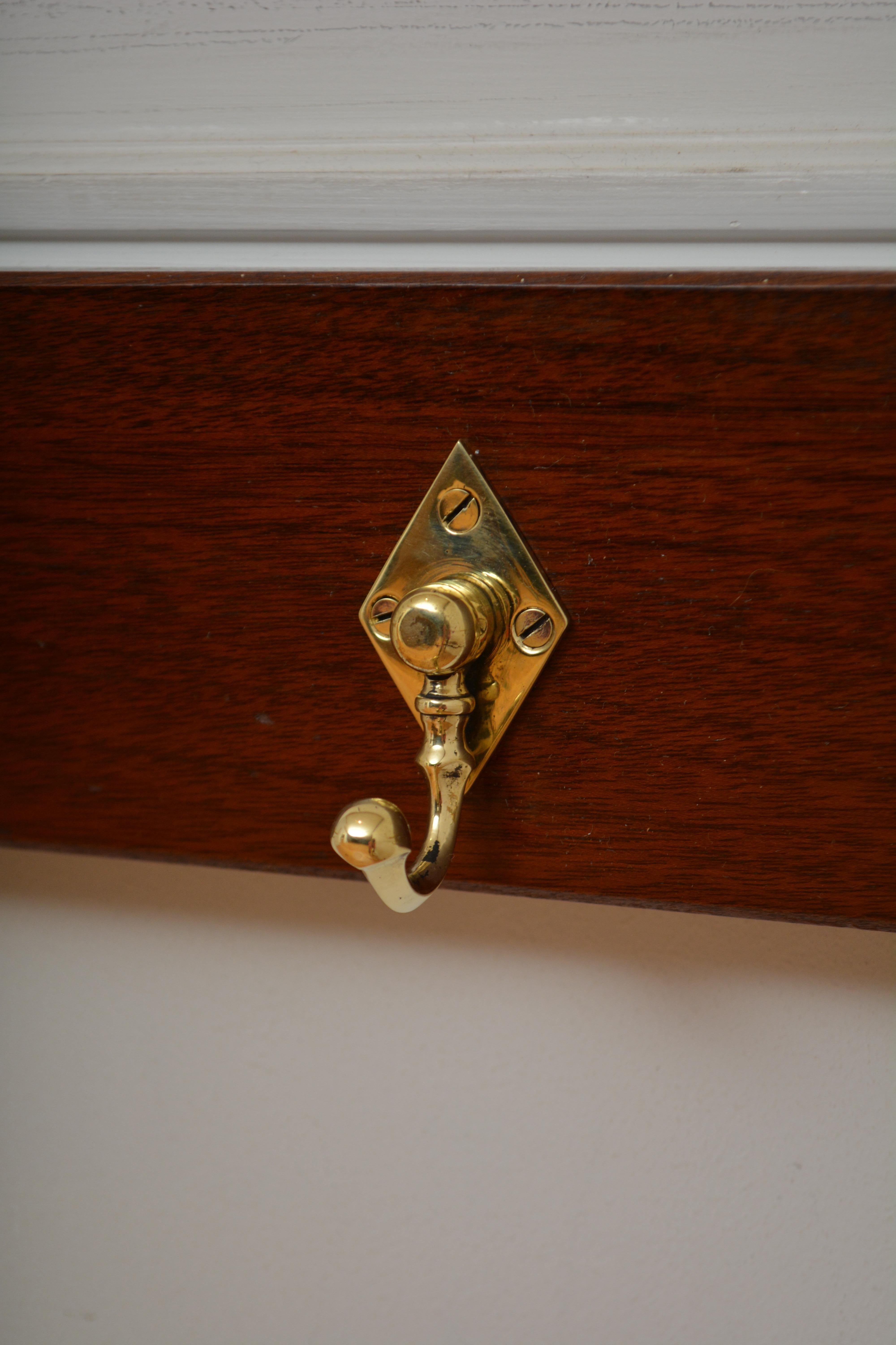 English Aesthetic Movement Coat Hooks Coat Rack Coat Hanger For Sale 4