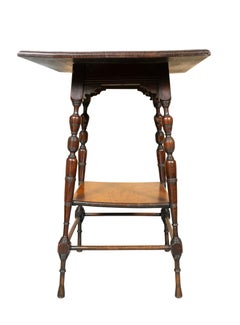 English Aesthetic Movement Rosewood Table