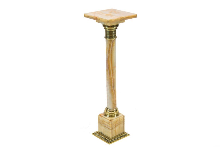 English Alabaster Pedestal For Sale at 1stDibs pedestal in english