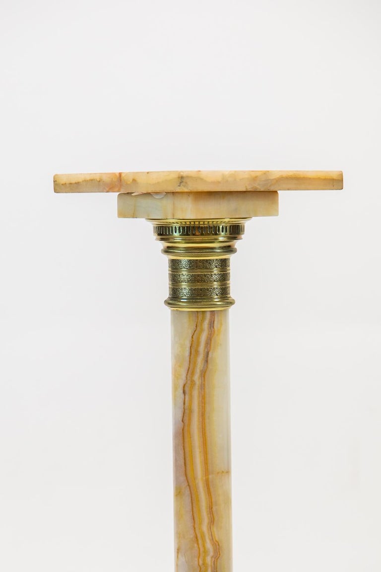 English Alabaster Pedestal For Sale at 1stDibs pedestal in english