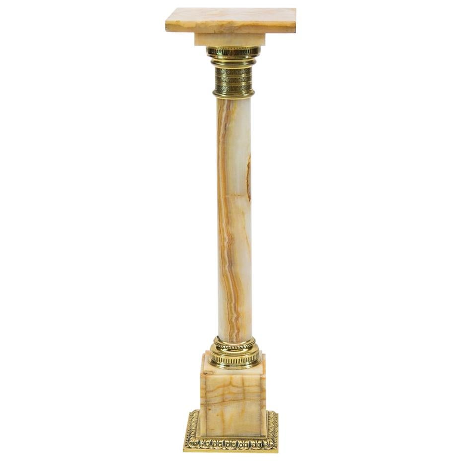 English Alabaster Pedestal For Sale at 1stDibs pedestal in english