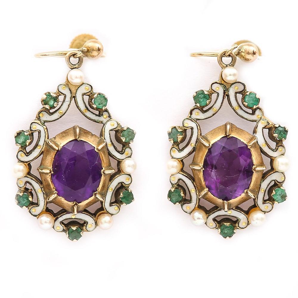 suffragette earrings