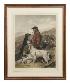 English and Scottish Gamekeepers by Andsell Richard, 19th Century Engraving