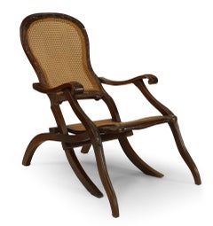 English Anglo-Indian Walnut Arm Chairs