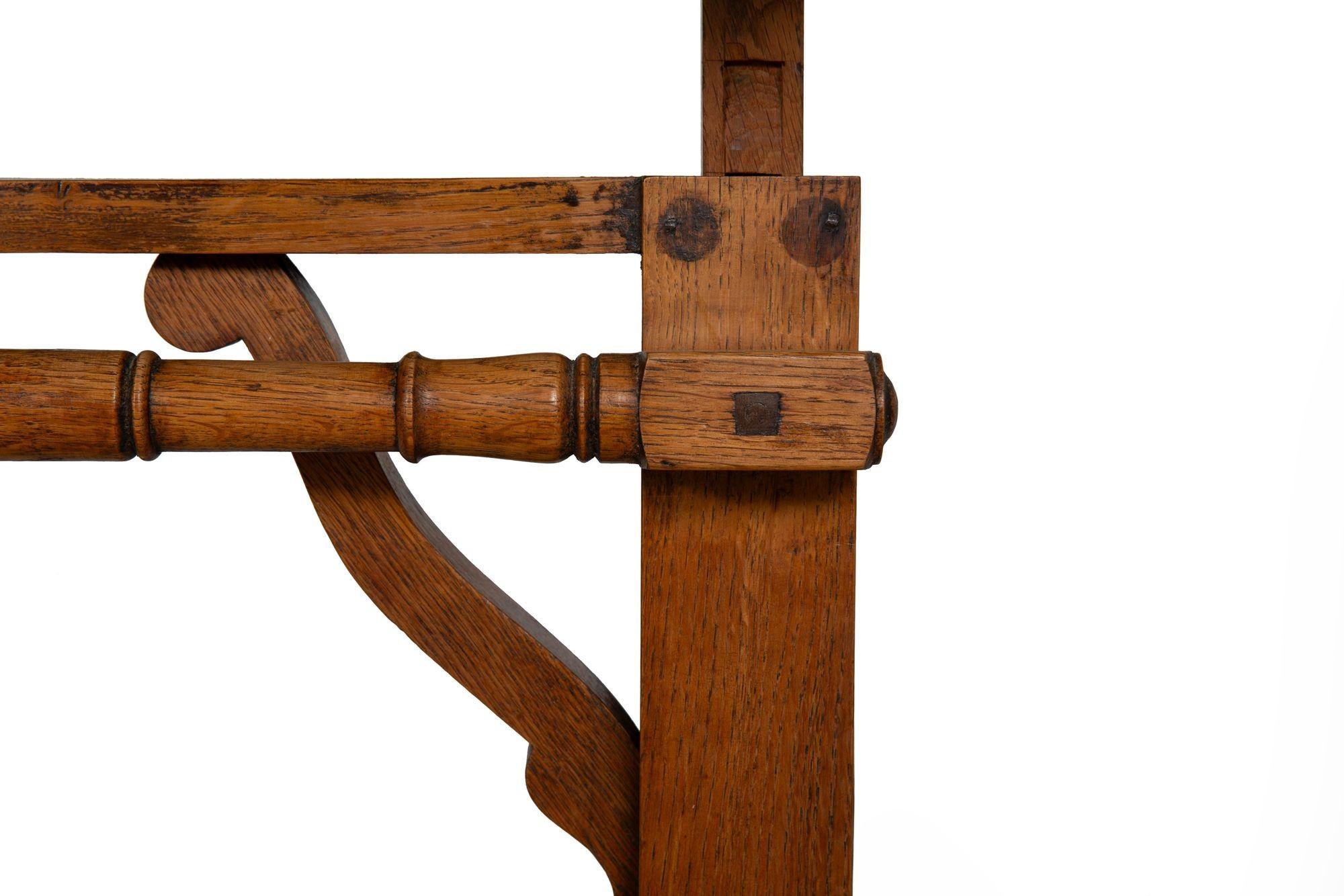 Ancien bureau d'architecte réglable en hauteur Table à dessin circa 1870 en vente 2