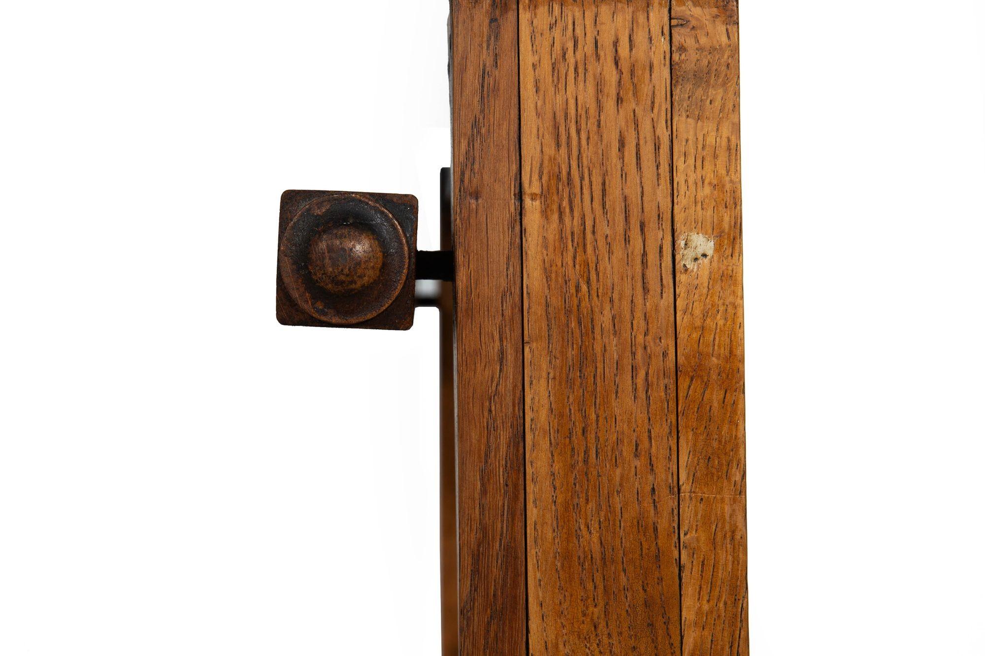 Ancien bureau d'architecte réglable en hauteur Table à dessin circa 1870 en vente 8