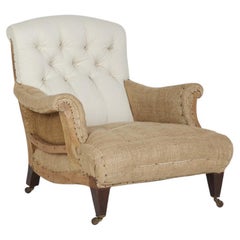 English antique armchair