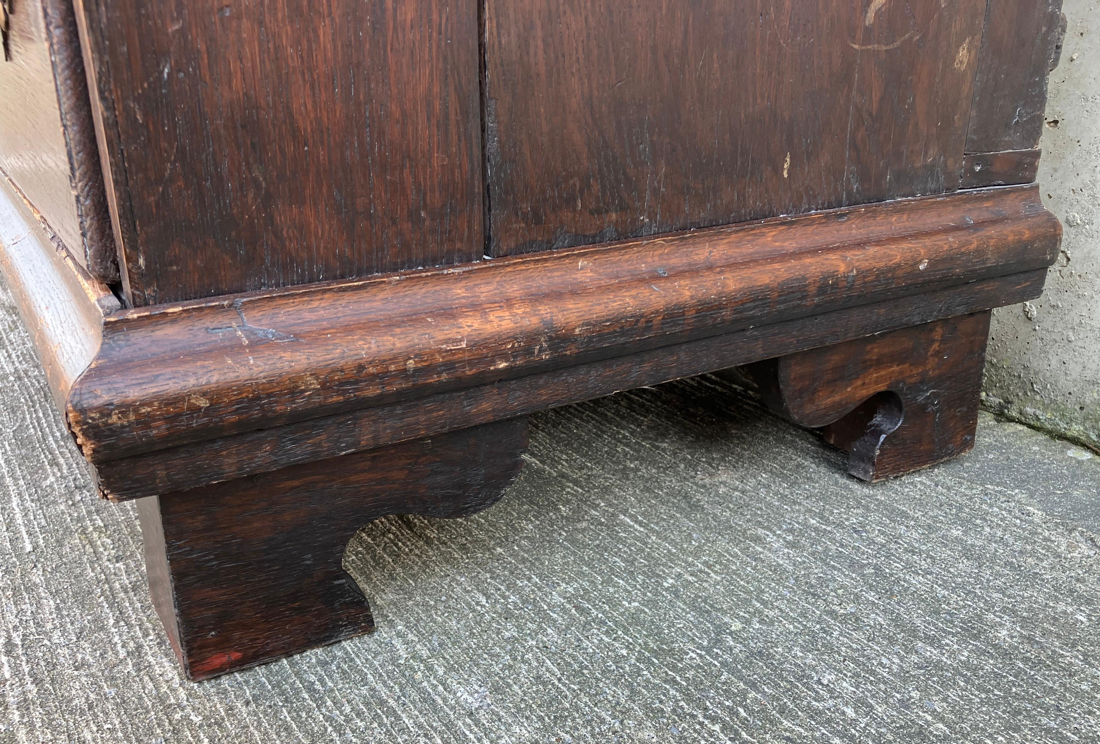 Cassettiera antica inglese in Oak in vendita 4