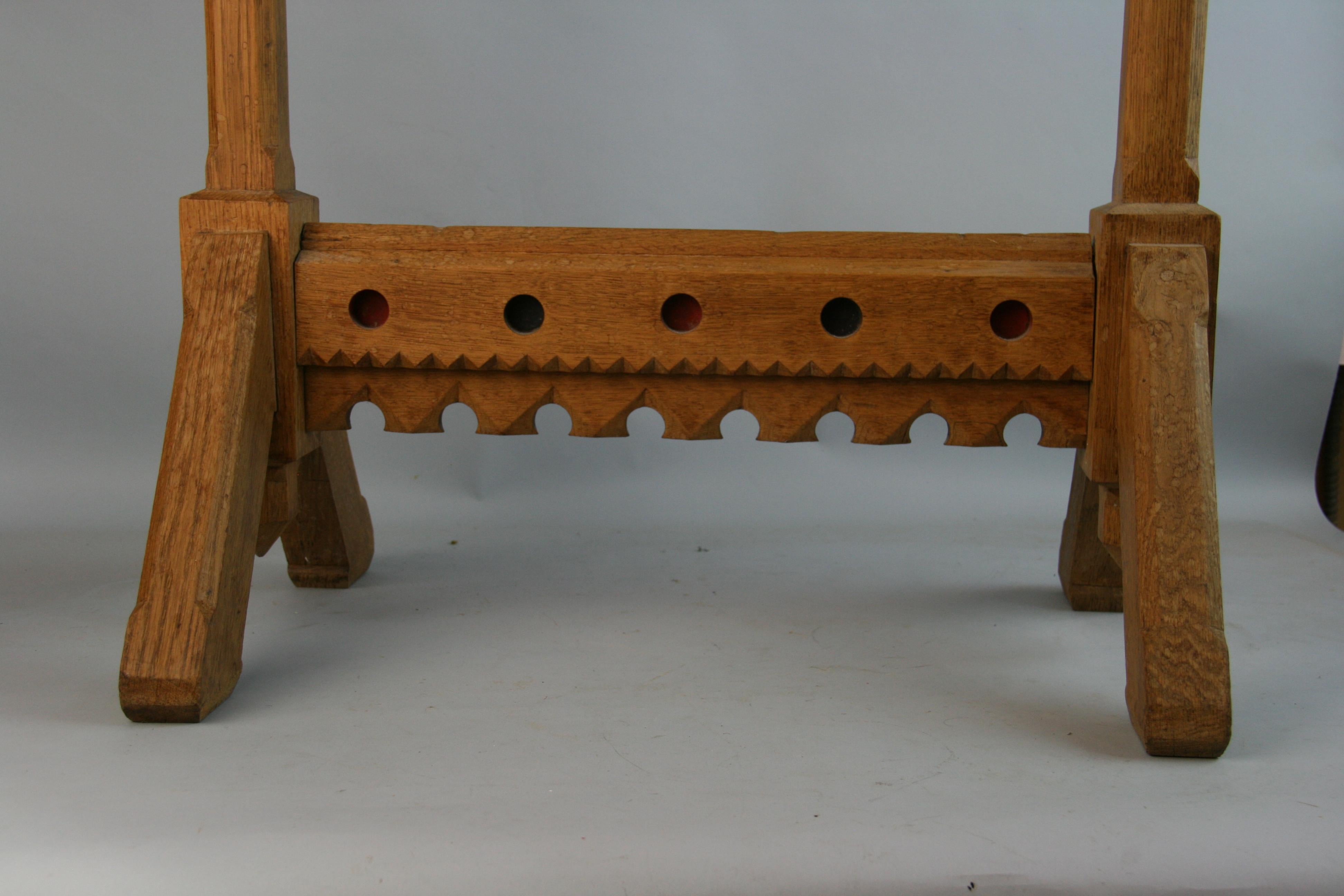 Englisch Antike Church's Vestibül /Handtuch /Tröstung Rack im Angebot 4