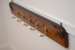 English Antique Coat hooks Coat Rack