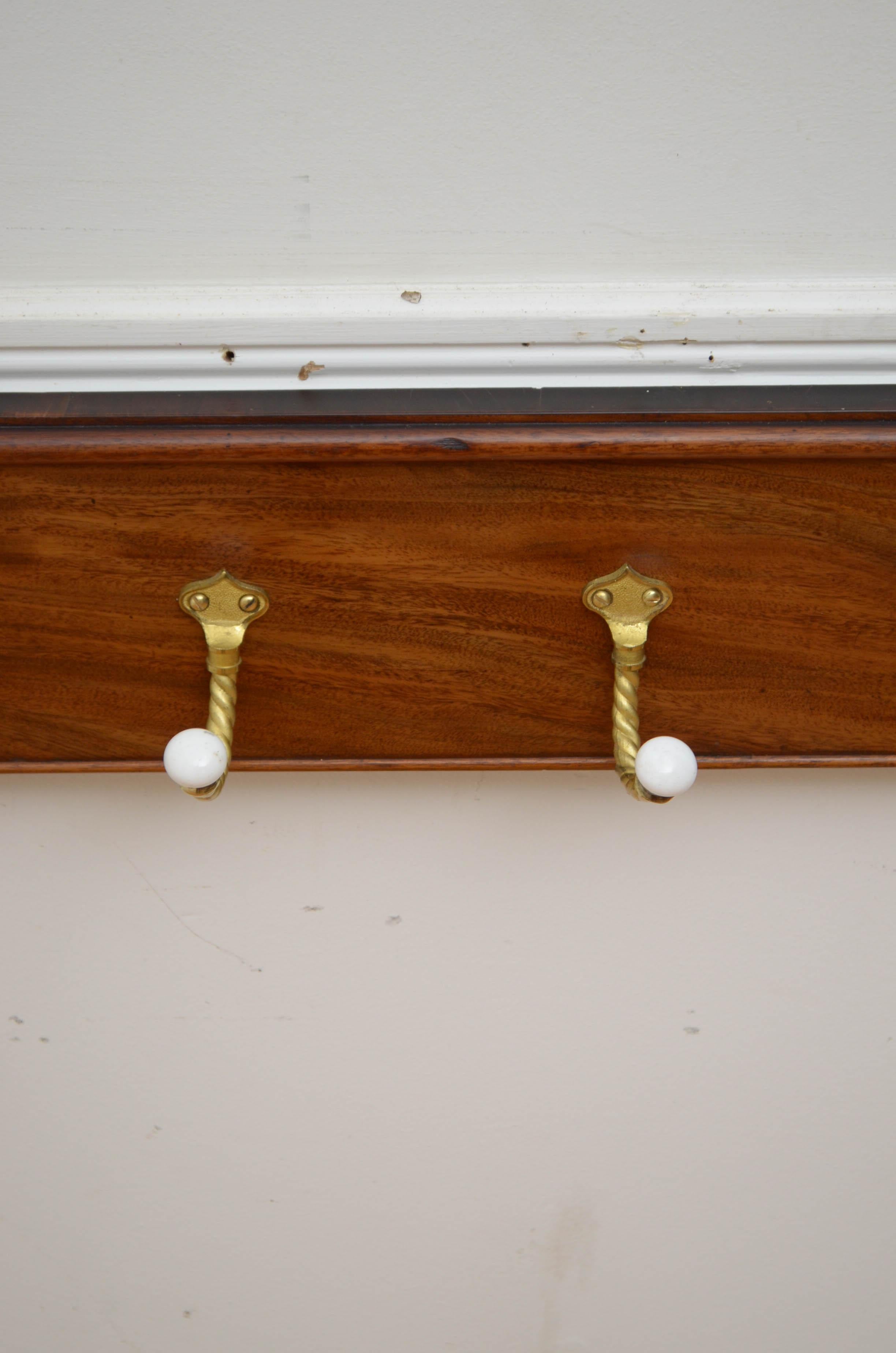 English Antique Coat hooks Coat Rack For Sale 2