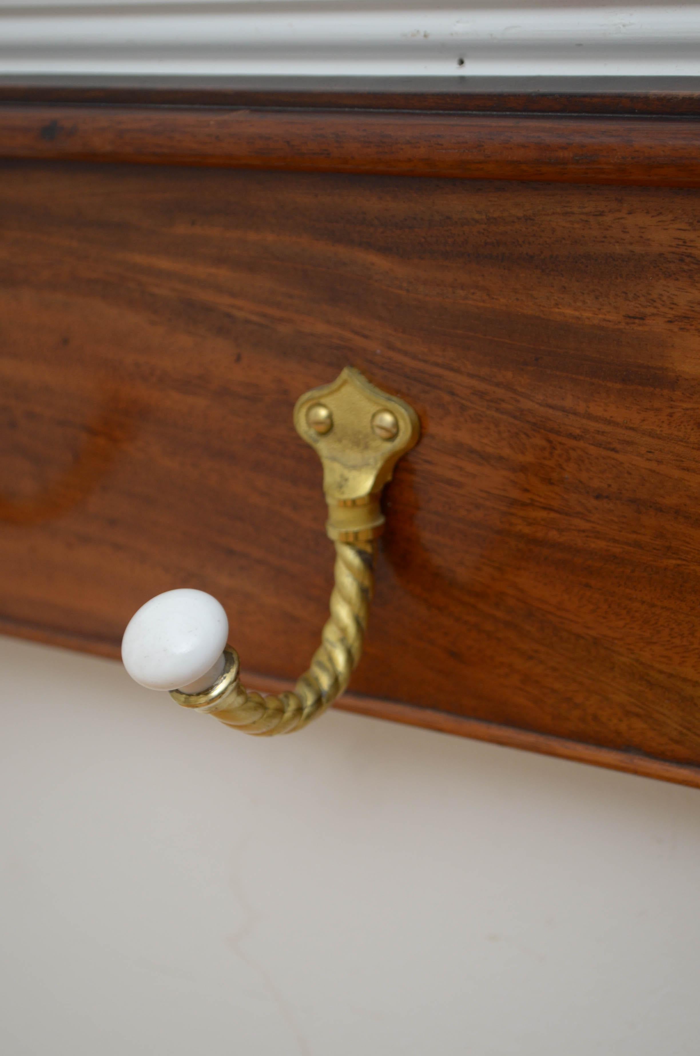 English Antique Coat hooks Coat Rack For Sale 4