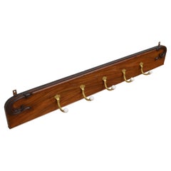 English Antique Coat hooks Coat Rack