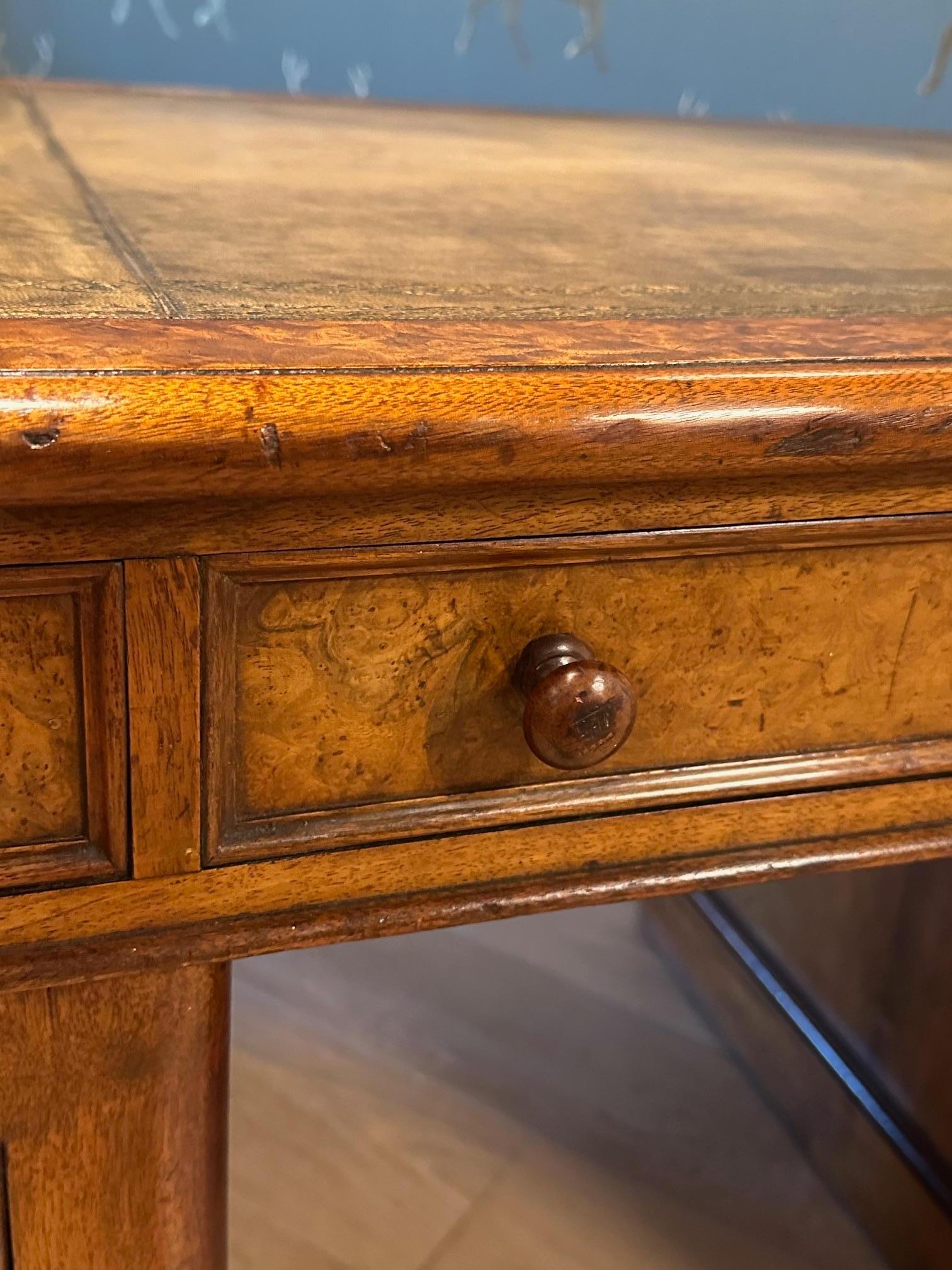 English antique desk For Sale 5